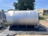 4210 Nerezová nádrž o objeme 8000 litrov, izolovaná, s chladením / ohrevom ležatá - image